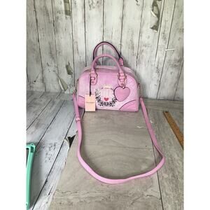Juicy Couture Heritage Bowler Bag Soft Pink Brand New For Women